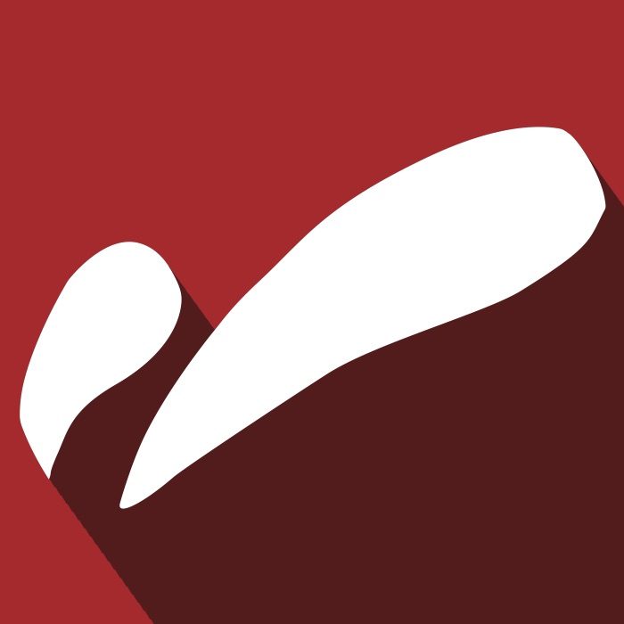 Logo of Aulatina featuring a stylized design in white and red.