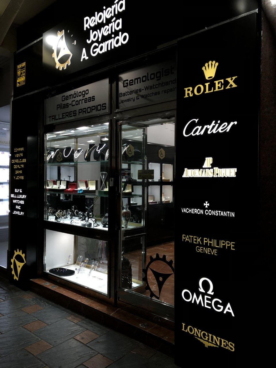 Compraventa Relojes A. Garrido Fuengirola