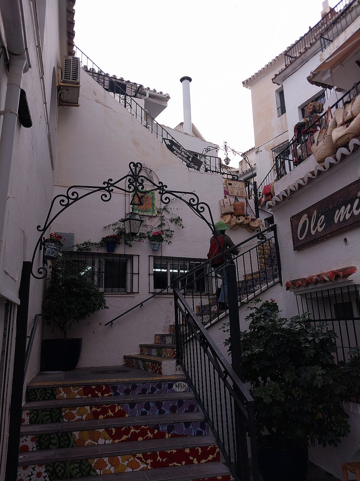 Flower stairs