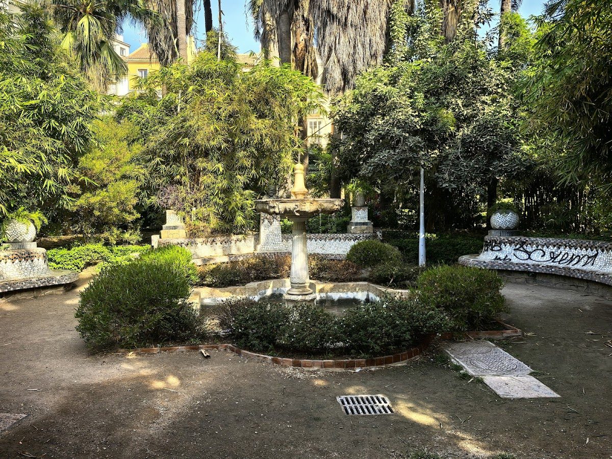 Fuente de la glorieta de Narciso Díaz de Escovar