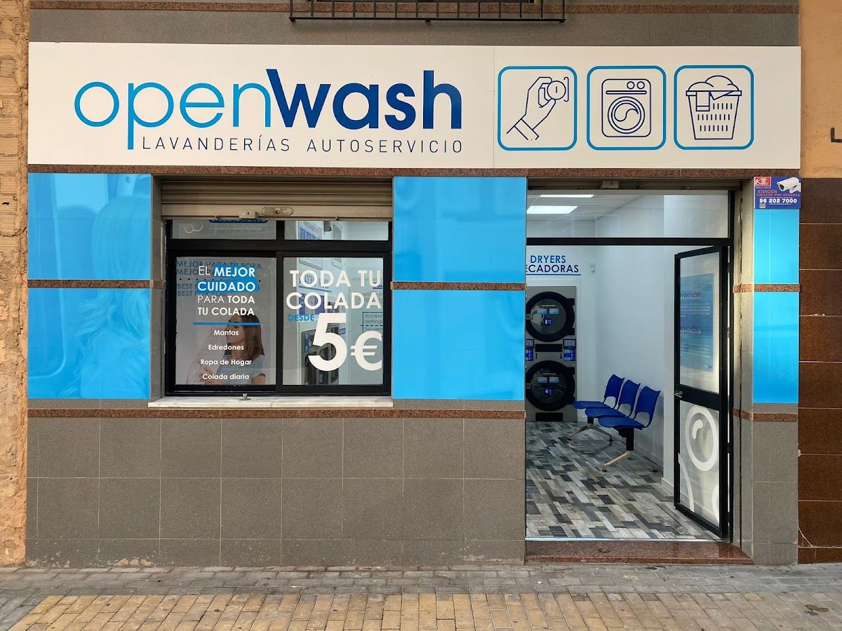 Lavandería Autoservicio Open Wash