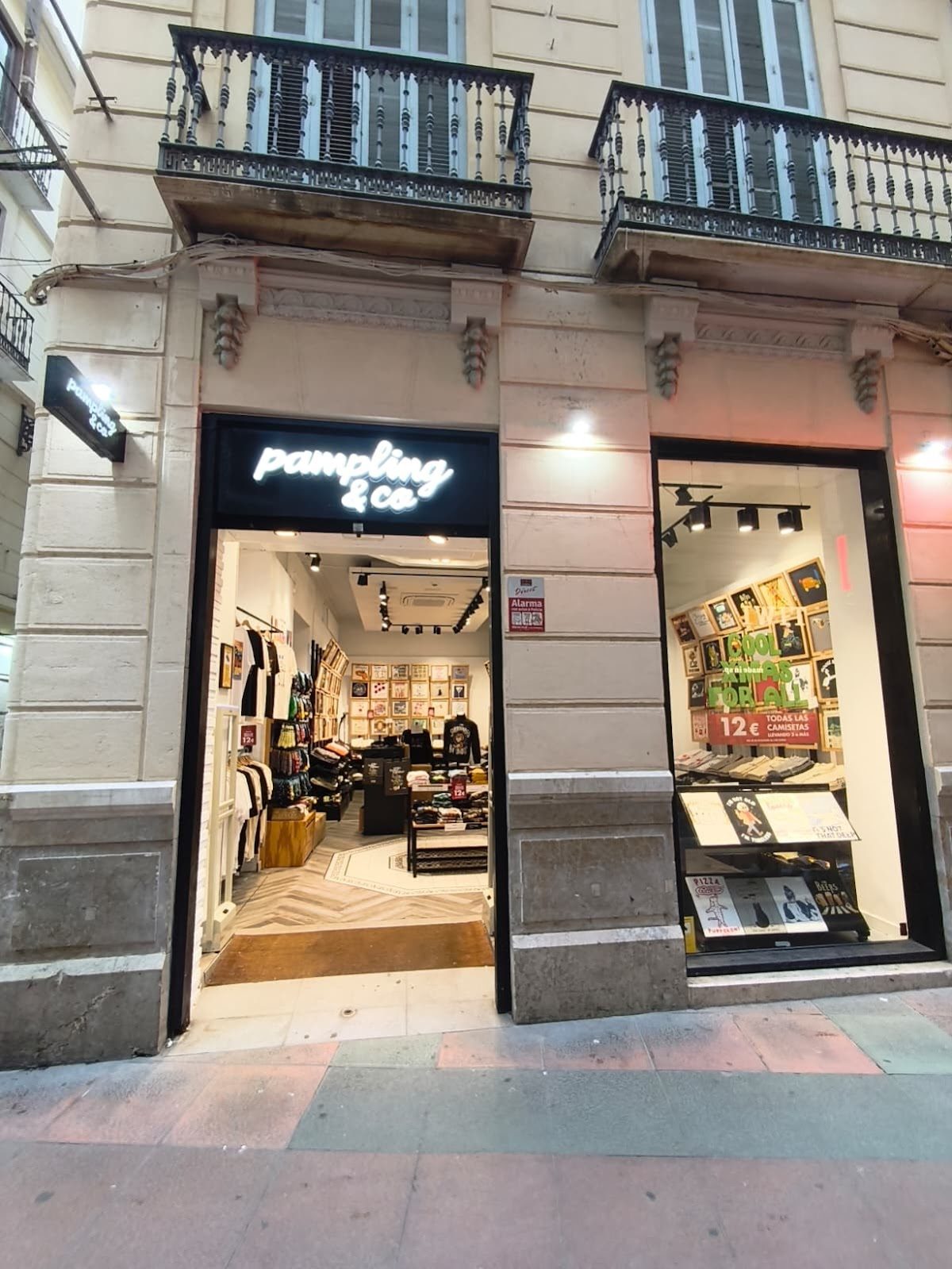 Pampling & co Málaga calle Nueva
